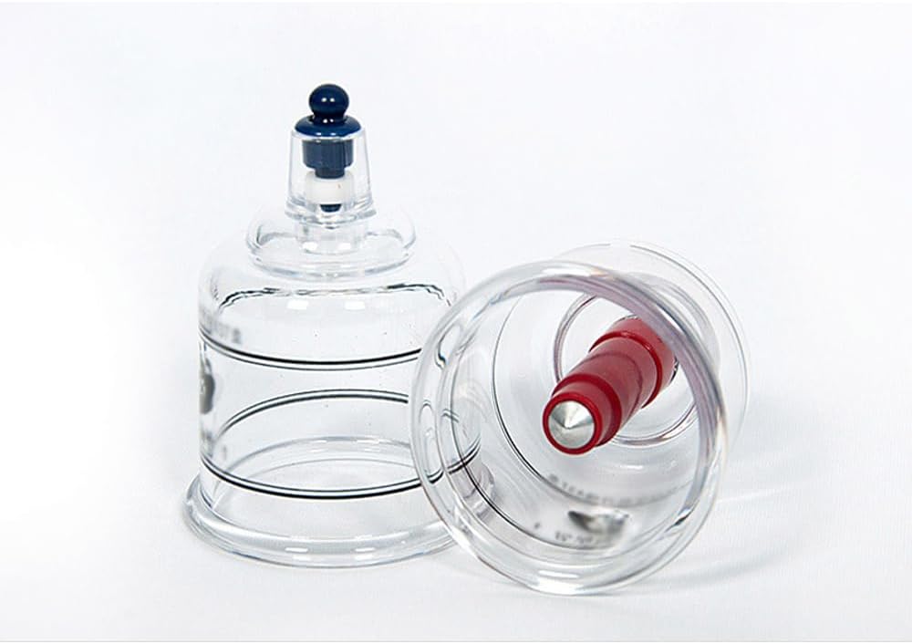 Professional Cupping Therapy Set, 30 Multi Sized Cups with Pumping Handle and Extension Tube for hansol