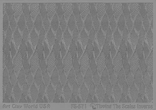 FlexiStamps Texture Sheets Tipping The Scales Inverse Design - 1 Pc.