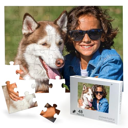 Personalized Puzzles, Custom Puzzle for Kids 48 Pieces, Birthday ...