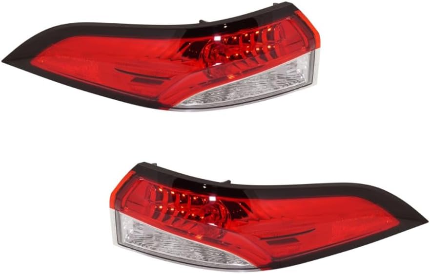For Toyota Corolla 2020 21 22 23 2024 Tail Light Driver and Passenger Side | Pair | Outer | L/LE/SE Model | Replacement For TO2804149, TO2805149 | 8155112D10, 8156112D10