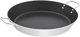 Paellera Profissional com Revestimento Interno de Antiaderente Diâmetro 45Cm, Tramontina 20896045, Alumínio