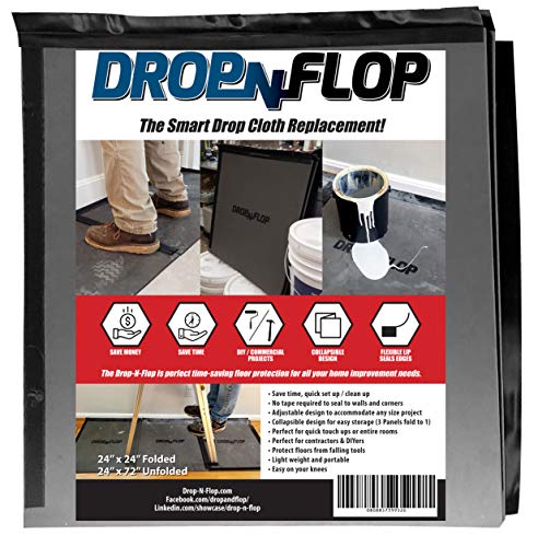 EVA Mat- Lightweight Floor Protection System - The Smart Drop Cloth Replacement - Multi Layer Leak Proof Foldable - Reusable Dust Mat Paint Protection - Tear Resistant Durable Material miniatura 1