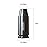 Feyachi Bore Sight 9mm Red Laser Zeroing Boresighter with 3 Sets of Batteries(Grey)