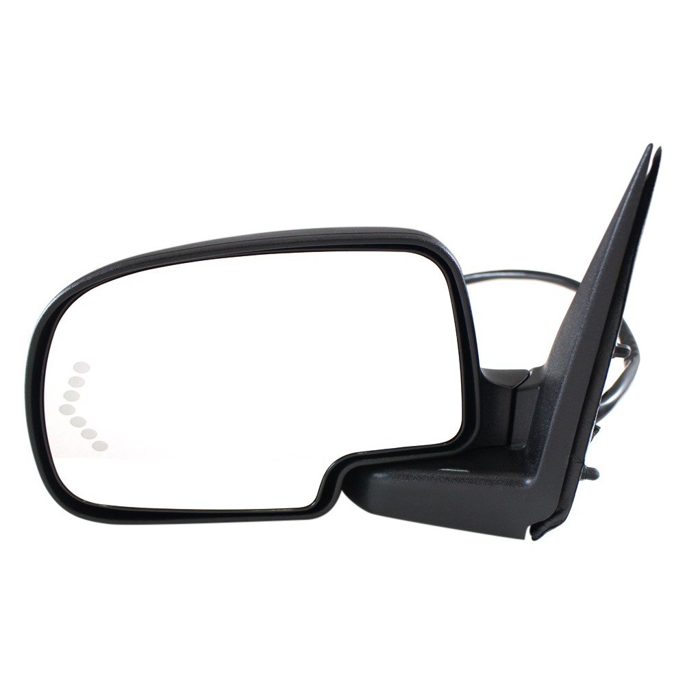Titanium Plus 2006-2007 Chevrolet Silverado 1500 Front,Left Driver Side DOOR MIRROR EXT MODEL,PUDDLE LAMP,SINGLE GLASS, POWER,Auto FOLDING,HEATED,WITH MEMORY,WITHOUT DIMMING