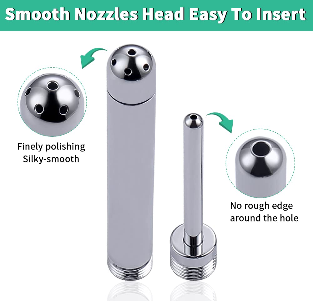 Shower Enema System with 100 Inches Hose, Diverter, Water Control Valve