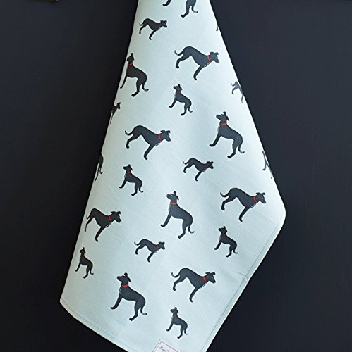 Sweet William Designs Sweet William Lurcher Tea Towel