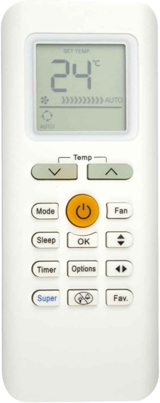 Remote Control Replacement Air Conditioning Controller Simple Suitable for RG70A BGEF Control