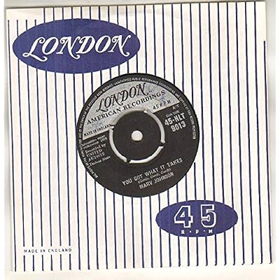 MARV JOHNSON - YOU GOT WHAT IT TAKES - UK issue - 7 inch vinyl / 45