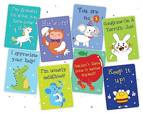 Image of Popcorn Games & Puzzles 28 Appreciation and Gratitude Cards for Kids and Adult | Express Your Inner Gratitude and Heartfelt Messages
