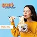 Culture Fly Naruto Ramen Bowl Set with Chopsticks and Spoon, 20 oz Ceramic Microwave Instant Noodle Bowls with Chopsticks, Ramen Noodle Bowl, Rice Bowl Anime Gifts for Men