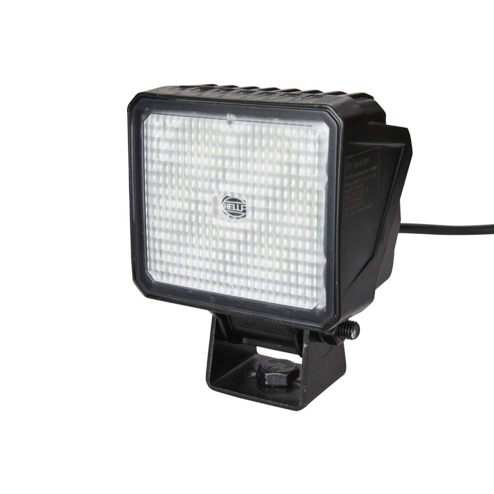 HELLA LED Oświetlenie pomocnicze - Eco 26 - 24V / 12V - 2000lm - przykręcany/Oprawa - Wychylny pałąk montażowy - Oświetlenie najbliższego otoczenia - Przewodu: 500[mm] - 1GA 996 579-001