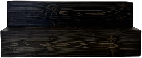 Miniatura 3 de Estante de exhibición de botellas de licor de 2 niveles, capacidad para 26 botellas, organizadores de bar para vino y whisky, soporte para botellas