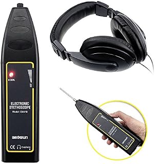 allsun EM410 Electronic Stethoscope Car Noise Finder Diagnostic Listening Device Machine Noise Detector
