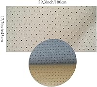 Vista 4 de Parche de reparación de cuero de 17.7 x 39.4 pulgadas, transpirable, adhesivo perforado, parche de reparación autoadhesivo para muebles, sofá