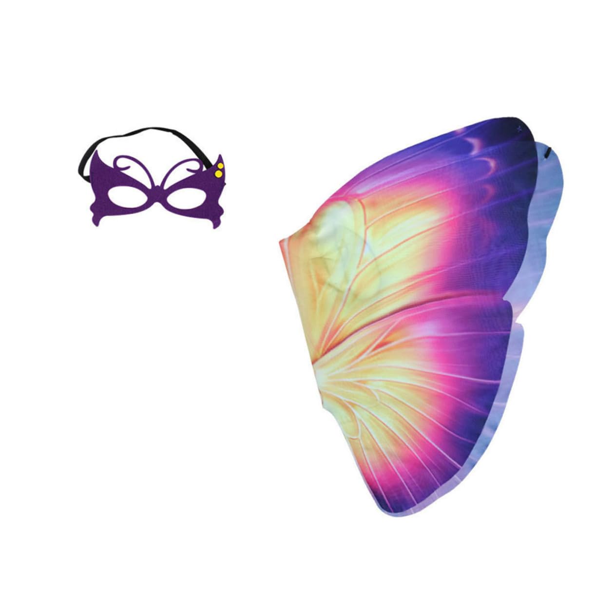 SOIMISS 2pezzi Costume Per Ragazzo Ragazza Con Mantello Maschera Con Occhiali e Gonna Tutu Per Feste Di Cosplay e Attività Di Gioco Immaginativo Per Compleanni e Eventi Tema