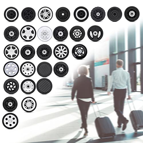 1PC DIY Suitcase Luggage Replacement Repair Accessories Portable Roller Wheels for Travel Suitcase3