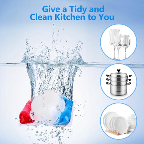 Image of 32 Count Dishwasher Pods, No Pre-Rinse Dishwasher Detergent Soap On Stain and Grease, Leaving a Virtually Spotless Shine,Dishwasher Detergent for Deep Cleaning