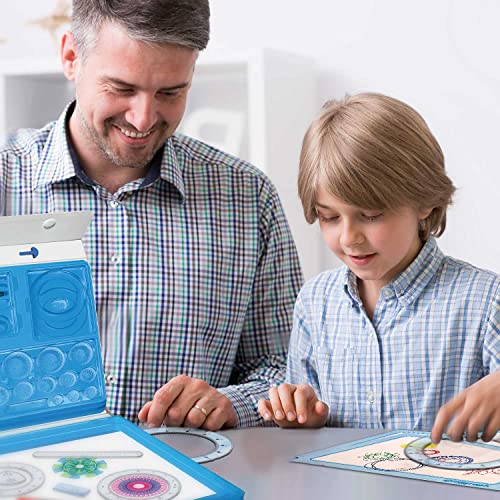 Party town Spirograph Deluxe - Spirographe Enfant 8 Ans, Multi colour, Multicolor - Image 4