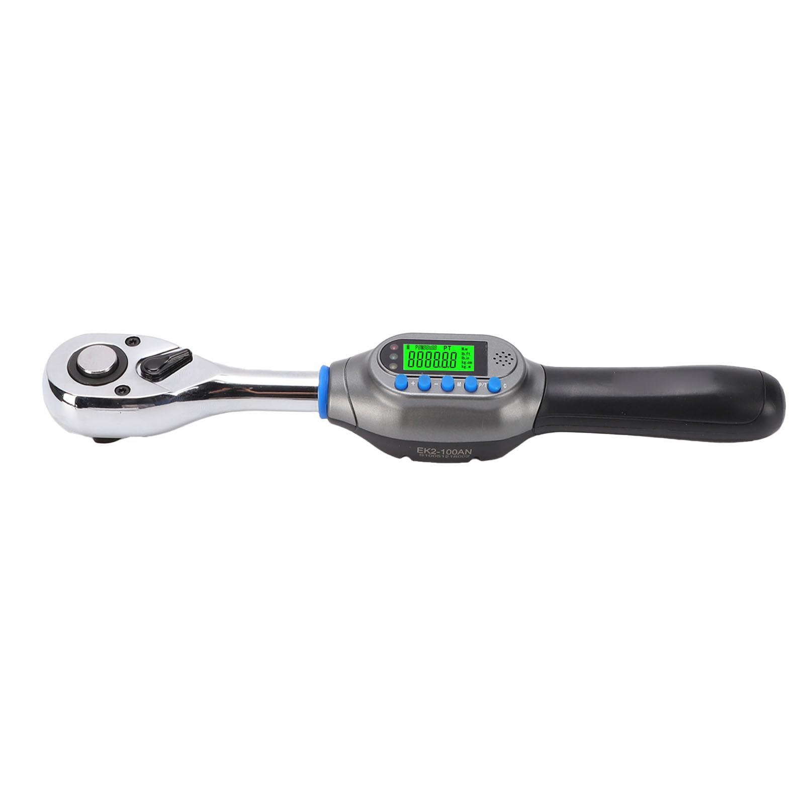 Sxhlseller Cyfrowy Klucz Dynamometryczny 1/2 Cala 5-100 Nm, Elektryczny Dokładność ±2% z Dźwiękiem i Przypomnieniem LED, 5 Jednostek Momentu Obrotowego Tryby 10 ustawień Wstępnych 500 Miejsc do