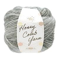 Amazon | ユザワヤ(Yuzawaya) 秋冬毛糸 『ハニカムヤーン 10番色