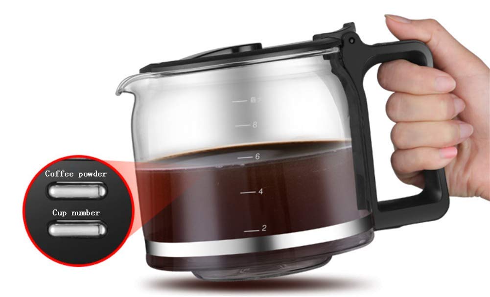 Cafetera con espumador de leche, máquina