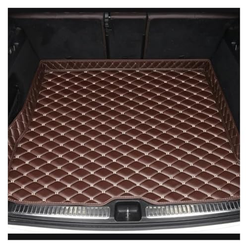 Tapis de coffre pour Benz Classe C W206 W205 en cuir artificiel marron