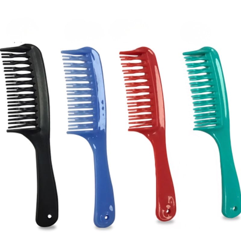 Buy WANMEI® Double Row Tooth Comb Massage Hair Comb for Curly Perm