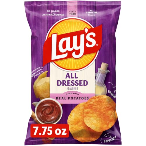 Lay's Potato Chips, All Dressed, 7.75 oz Bag