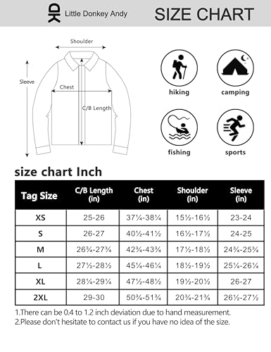 Little Donkey Andy LDA338DBEU02 Women’S Lightweight Waterproof Rain Jacket Outdoor Windbreaker Rain Coat Shell thumb #5