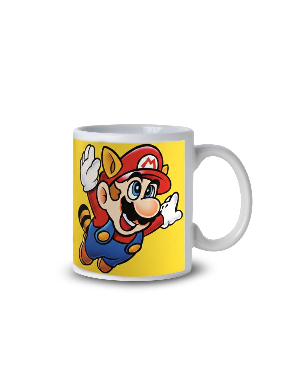 Pyramid America Super Mario 3 Ceramic Mug 11 oz, Power Up Your Day Ceramic Mug for Coffee, & Milk Tea, Gift Addition to Your Kitchen & Home Essentials