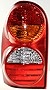 Evan-Fischer Tail Light Assembly Compatible with 2002-2004 Jeep Liberty Driver Side