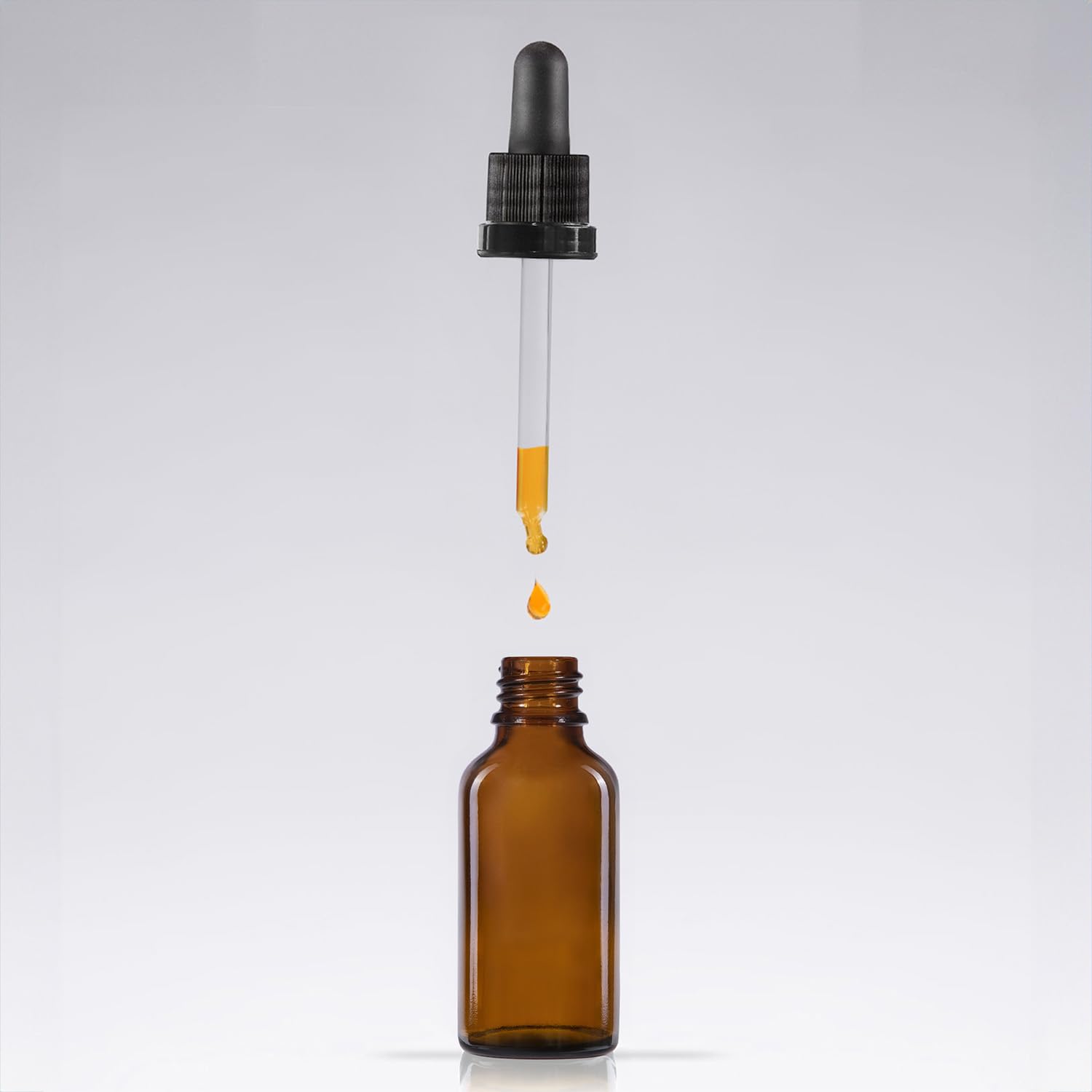 Oputec 143 flaconi da 30 ml in vetro marrone con pipetta di vetro – Flacone da farmacista per aromaterapia, cosmetici, contagocce protetto dalla luce, per applicazioni farmaceutiche e laboratorio