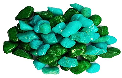 Maalavya Green with Sky Blue Color Marble Pebbles (B07JD7SS9D) Amazon Price History, Amazon Price Tracker