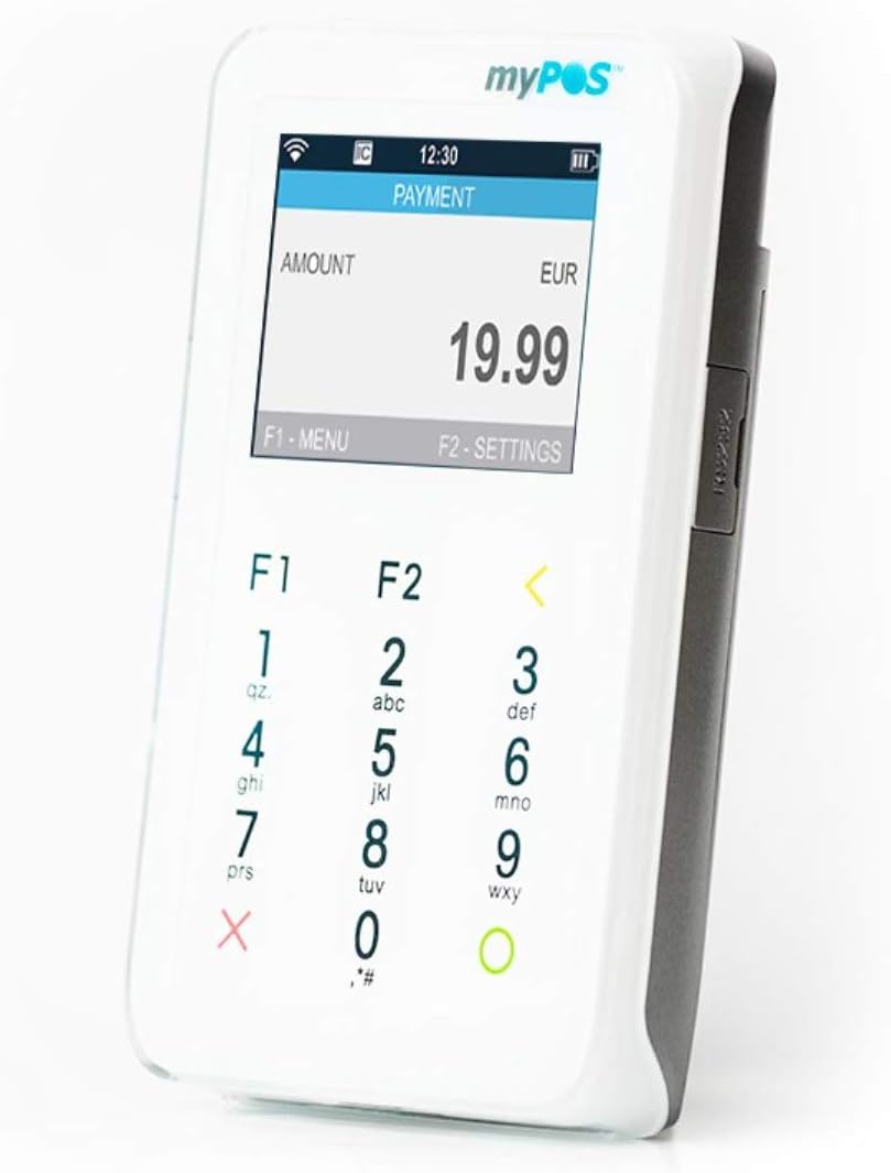 myPOS Mini Credit Card Reader (White)