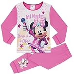 Disney Minnie Mouse Girls Nightwear Pyjama Set Age 2-3 Years Pink