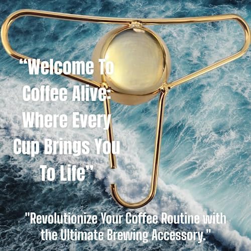 Miniatura 8 de Coffee Alive Coffee Alive - Herramienta de blanqueamiento plateado de oro de 24 quilates mejora el sabor de tu café con esta herramienta simple y