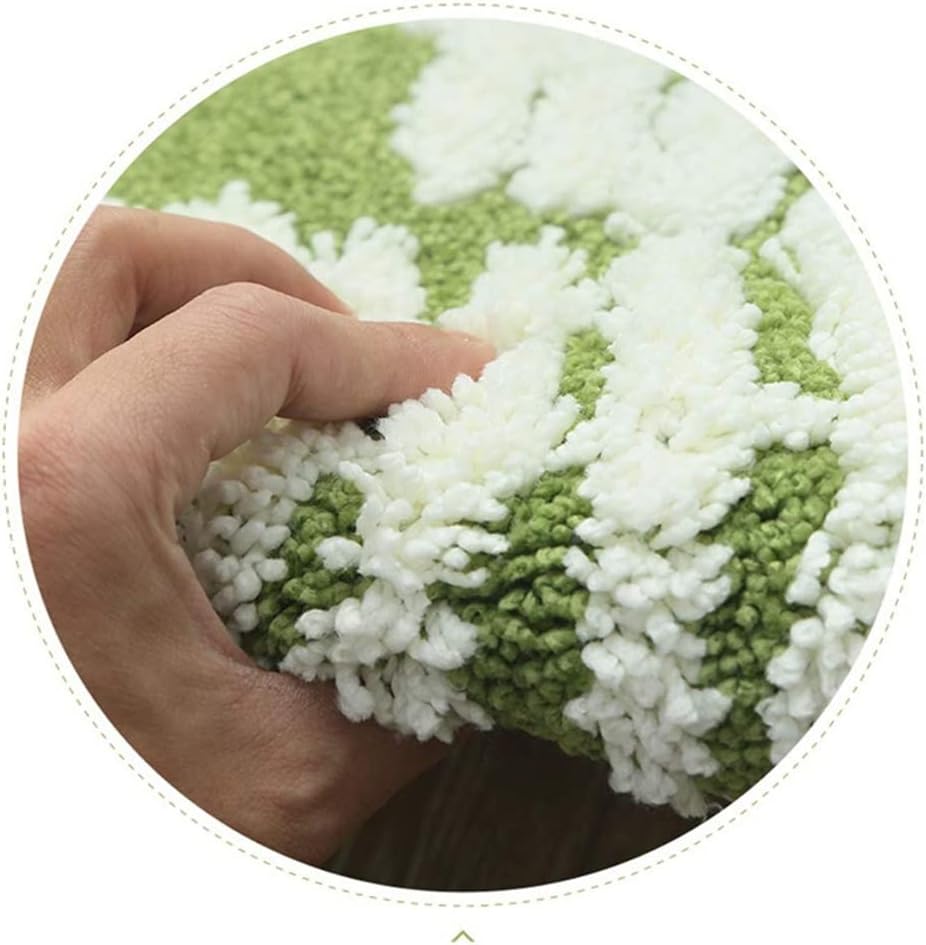 Non-Slip Bathroom mat pad Super Soft Absorbent Carpet for Bathroom, Shower, Kitchen, Doorway