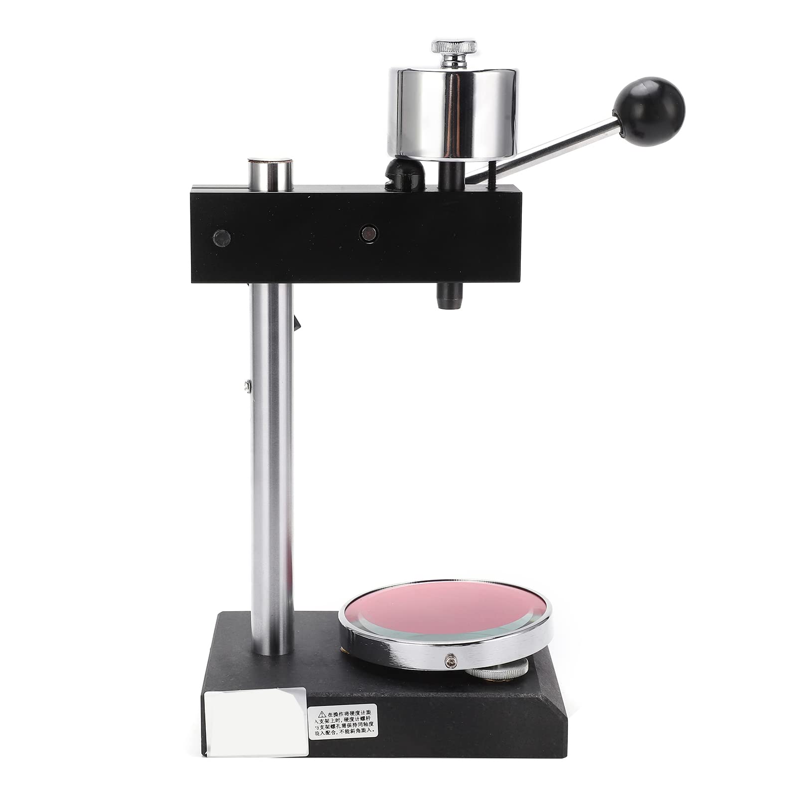 Durometro Stand per Tester di Durezza A Terra, Strumenti di Durezza Shore A e C, Supporto Compatto per Durometro Tipo A & C