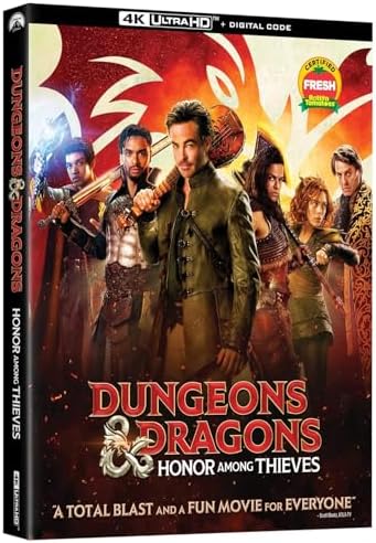 Dungeons & Dragons Honor Among Thieves (4K UHD + Digital)