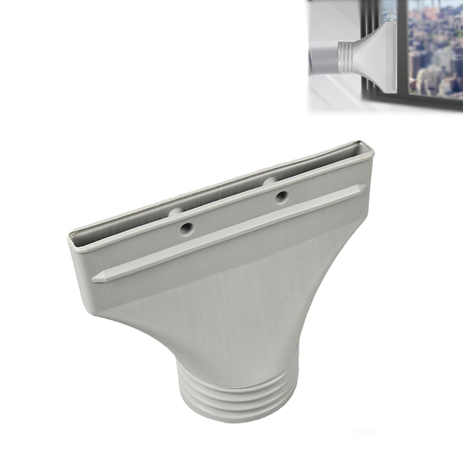Air Conditioner Window Seal, Air Conditioner Hose Adapter, Hose Extension Flat Hose Adapter, Portable, for Car Range Hood Window (B)