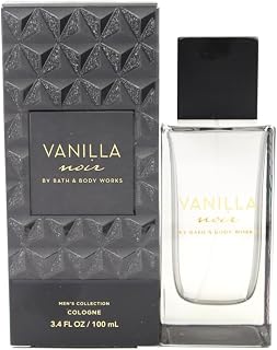 Vanilla Noir Men's Fragrance 3.4 Ounces Cologne Spray bath body