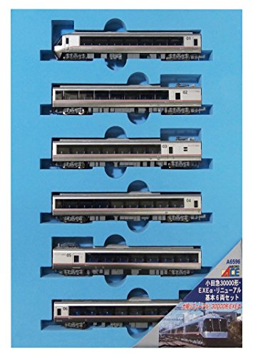 Micro Ace N scale Odakyu 30000 EXEα Renewal Basic 6-Car Set A6596