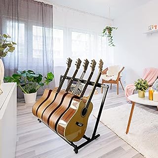 Support pour 5/7 Guitares et Basses, Support pour Guitare, Support Multiple avec Rembourrage en Caoutchouc Antidérapant… - Les Beatles, Paul McCartney, John Lennon, RIngo Starr, George Harrison Support pour 5/7 Guitares et Basses, Support pour Guitare, Support Multiple avec Rembourrage en Caoutchouc Antidérapant… – Image 5