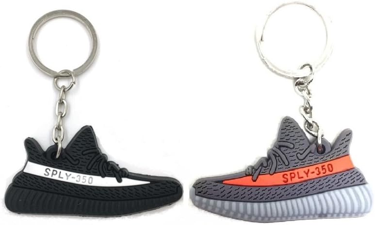 2 Yeezy SPLY 350 2D Khalil Brothers Keychains
