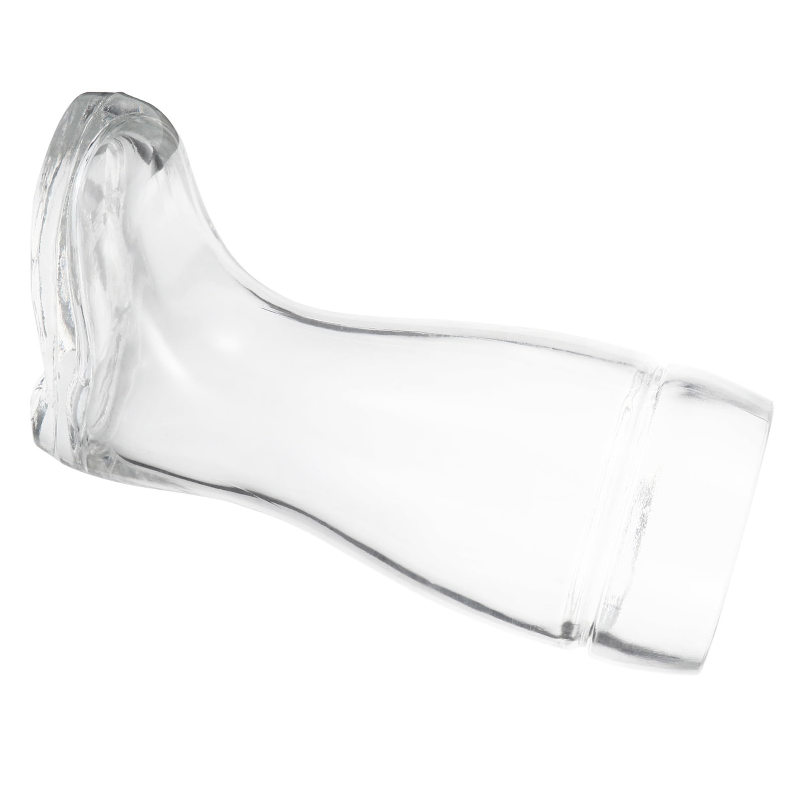 Cabilock Copa de Vino de Cristal Forma de Bota 580 Ml Vidrio Transparente Resistente al Calor Vaso Creativo para Bar Discoteca y Decoración del Hogar