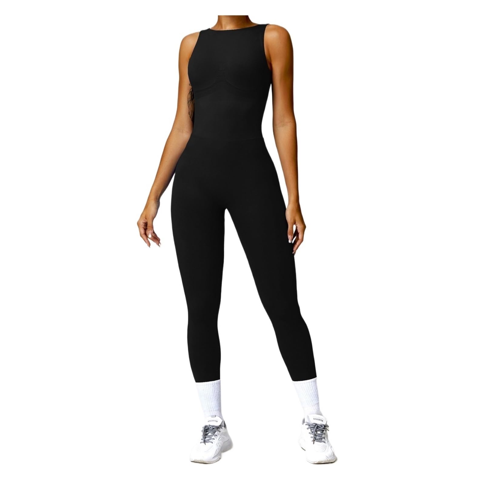 Body De Fitness Corto, Chándal Entrenamiento Siamés, Ropa Deportiva Push Up, Mono Mujer, Traje Yoga Una Pieza para Hacer Ejercicio y Trotar