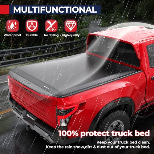 MOSTPLUS 6FT Tri-Fold Soft Cover