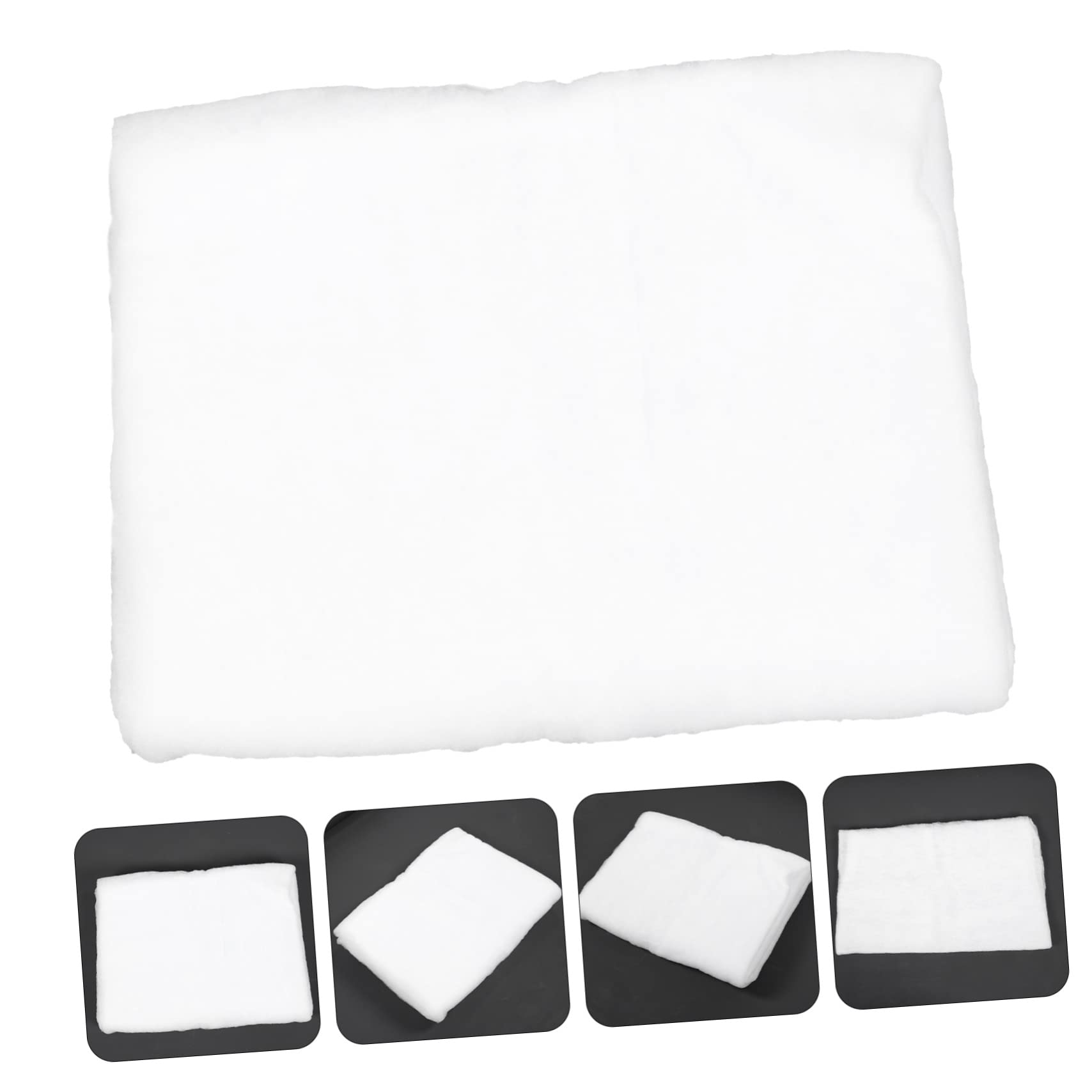 FONDOTIN 2pcs Fluffy Artificial Snow Decor Snow Filler for Christmas Parties Lifelike Decoration for Home and Event Styling Safe Soft Material