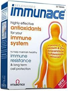 Vitabiotics Immunace for Immune Resistance and Cell Protection - 30 Capsules by Immunace