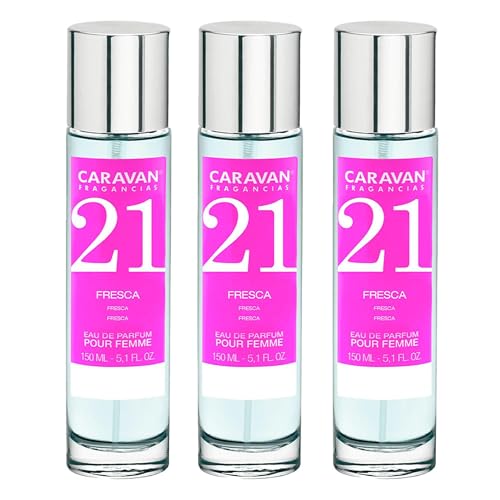 3x Caravan Perfume de Mujer Nº21-150ml.